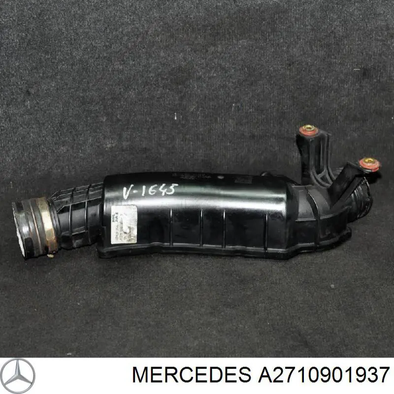 Патрубок повітряний, вихід з турбіни (наддув) A2710901937 Mercedes