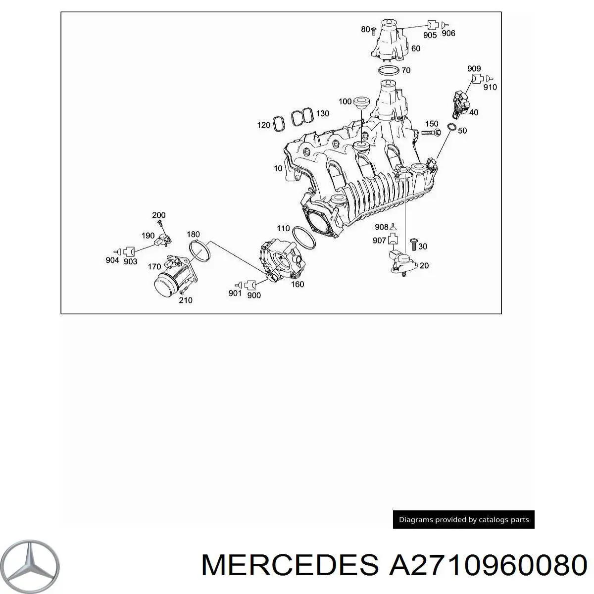 A2710960080 Mercedes 