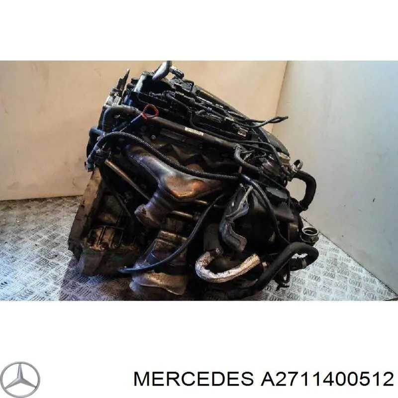 Купити A2711400512 Mercedes Патрубок системи рециркуляції ОГ EGR