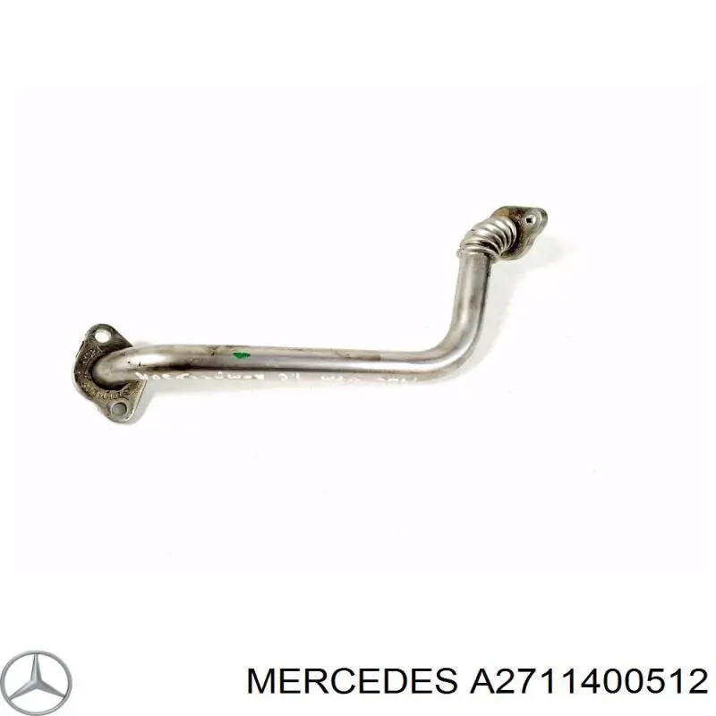 Патрубок системи рециркуляції ВГ Mercedes A2711400512 ціна, від 8.87 USD