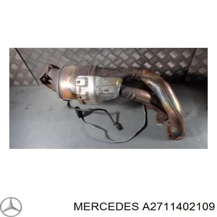 Колектор випускний, правий Mercedes A2711402109 ціна, від 413.48 USD