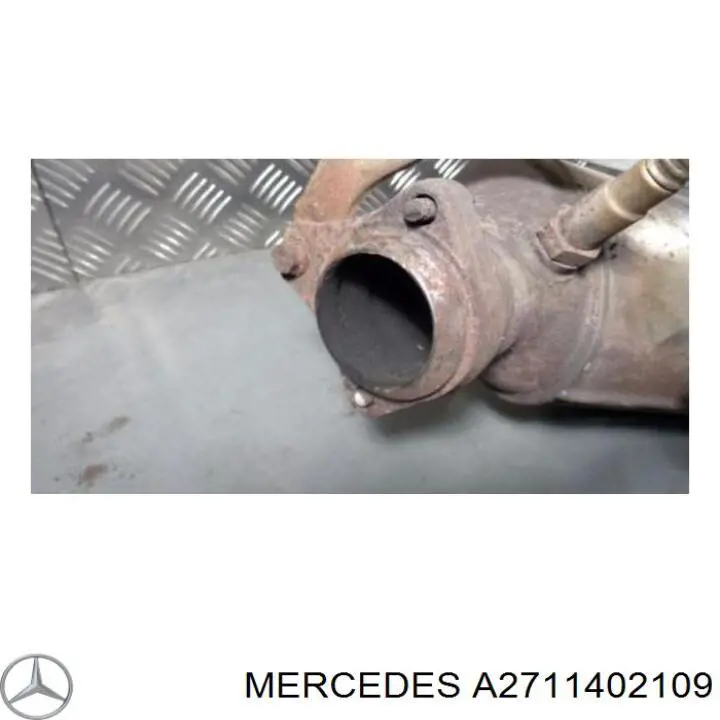 A2711402009 Mercedes Колектор випускний, правий