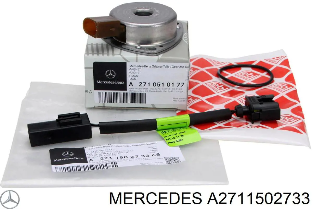 Купити A2711502733 Mercedes Роз'єм (фішка) датчика положення розподільника