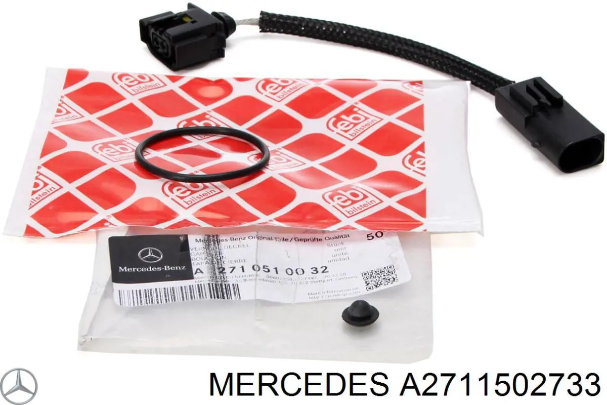 Роз'єм (фішка) датчика положення розподільника A2711502733 Mercedes