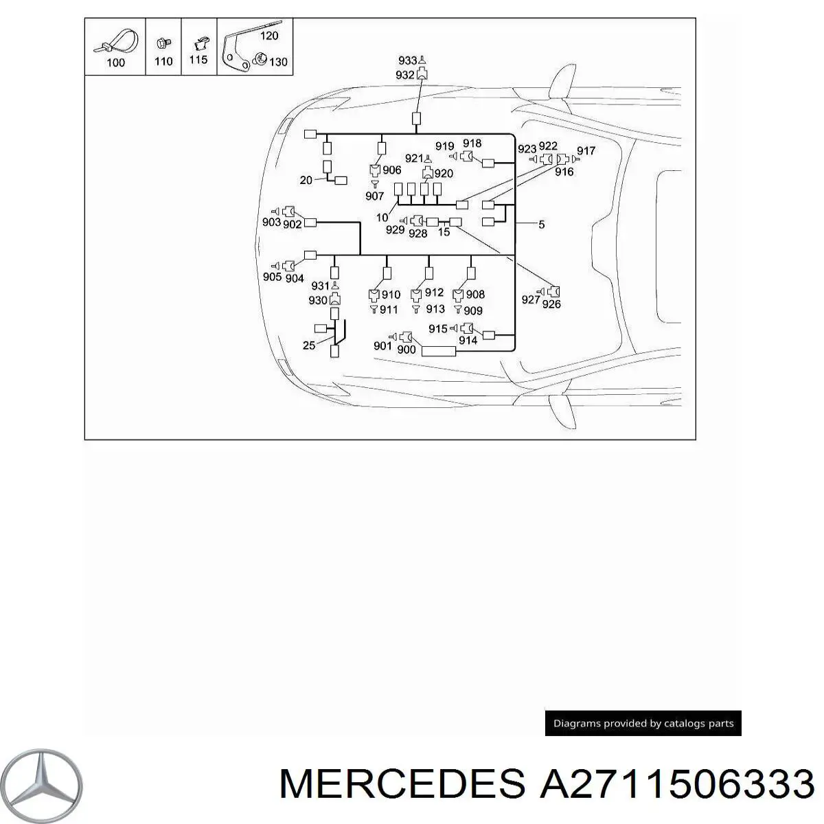  A2711506333 Mercedes