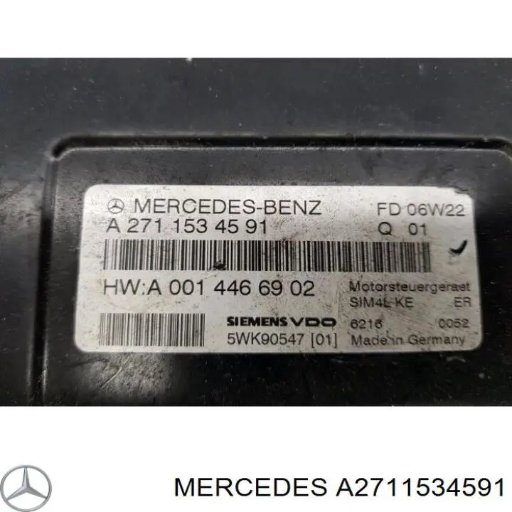 A2711532291 Mercedes 
