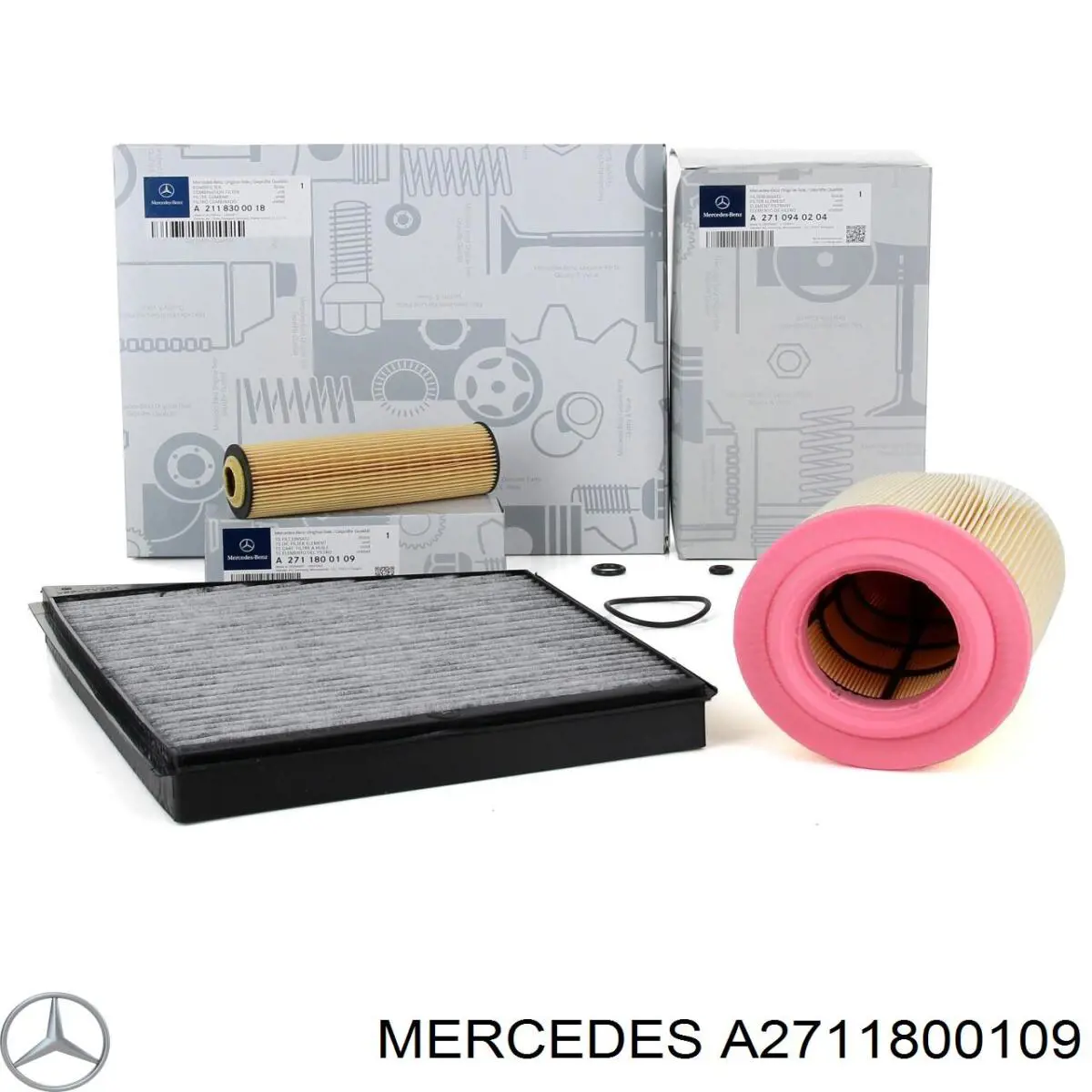 Фільтр масляний Mercedes A2711800109