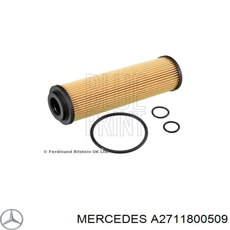 Фільтр масляний A2711800509 Mercedes