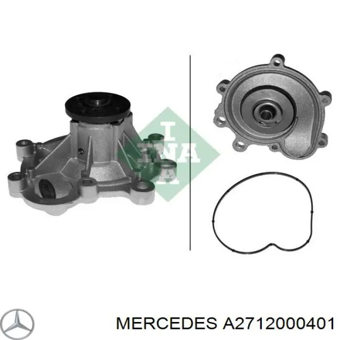 A2712000401 Mercedes Насос охолодження