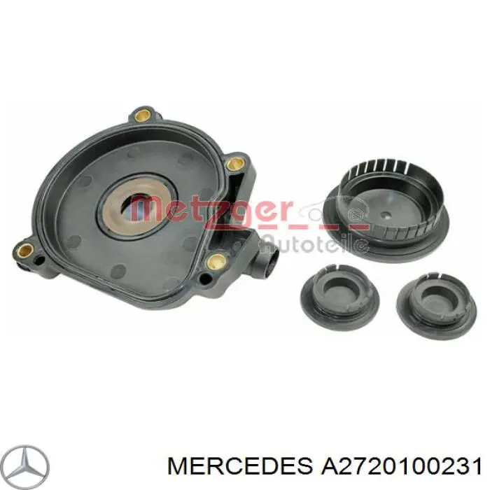 Кришка сепаратора/масловіддільника Mercedes A2720100231 ціна, від 14.08 USD