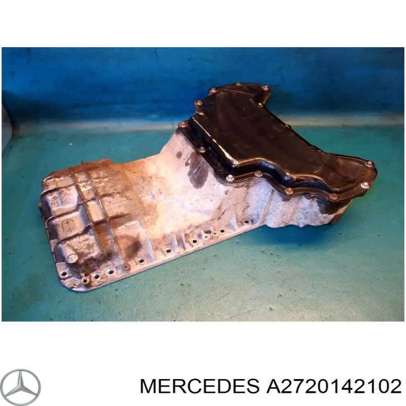 Піддон масляний картера двигуна, верхня частина A2720142102 Mercedes