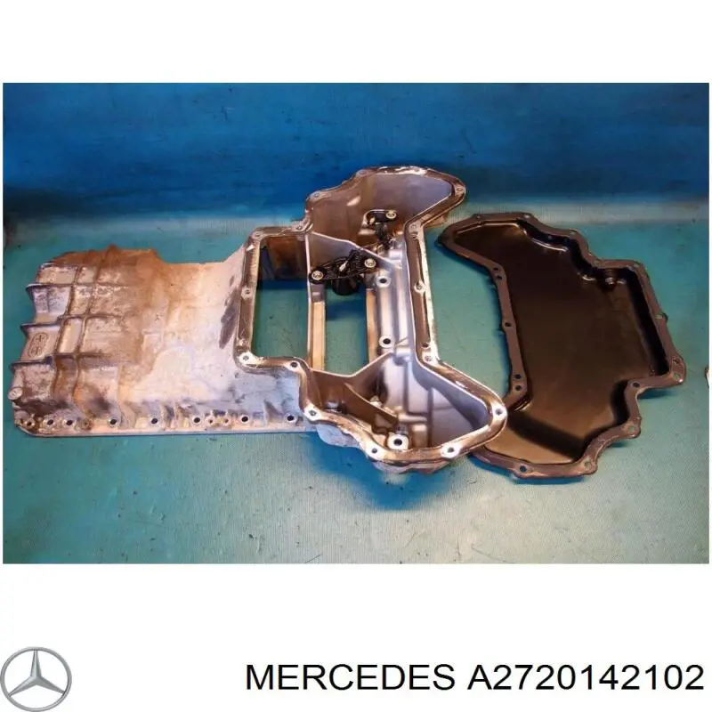 Піддон масляний картера двигуна, верхня частина Mercedes A2720142102