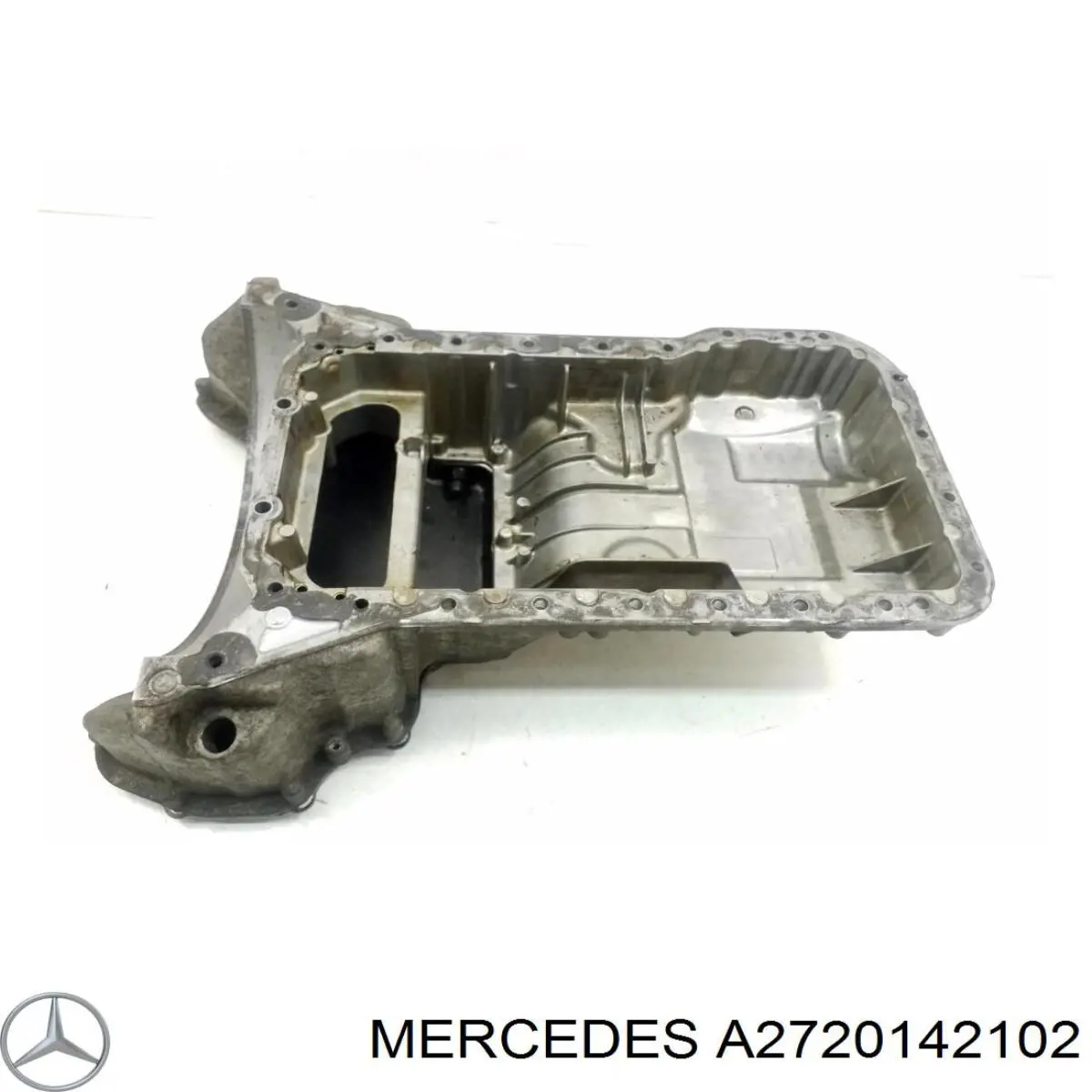 A2720142102 Mercedes Піддон масляний картера двигуна, верхня частина