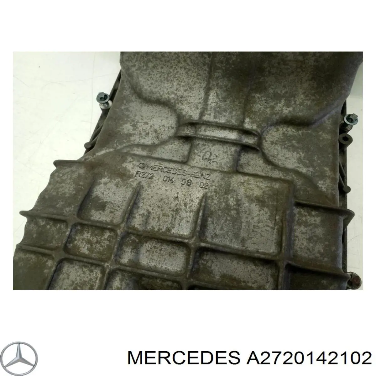 Купити A2720142102 Mercedes Піддон масляний картера двигуна, верхня частина
