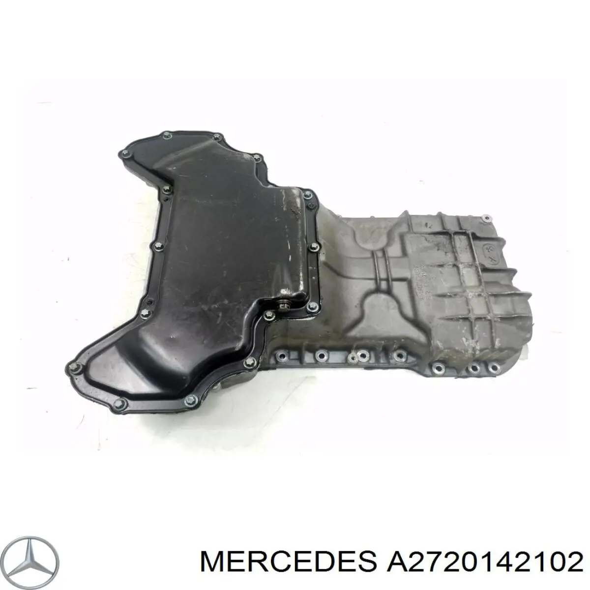 A2720142102 Mercedes Піддон масляний картера двигуна, верхня частина