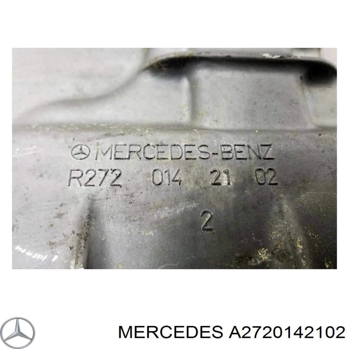Купити A2720142102 Mercedes Піддон масляний картера двигуна, верхня частина