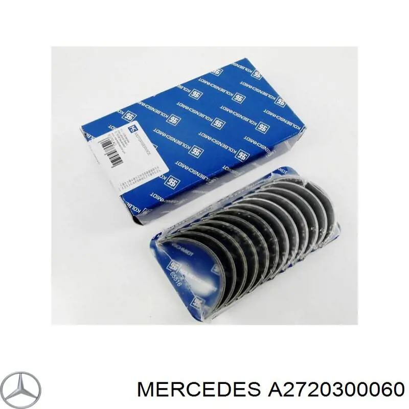 Шатунні вклалиші колінвала STD Mercedes A2720300060 ціна, від 17.64 USD