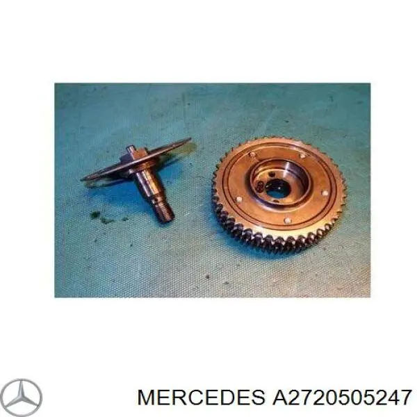 Зірка-шестерня розподільного валу двигуна, впускного лівого A2720505247 Mercedes