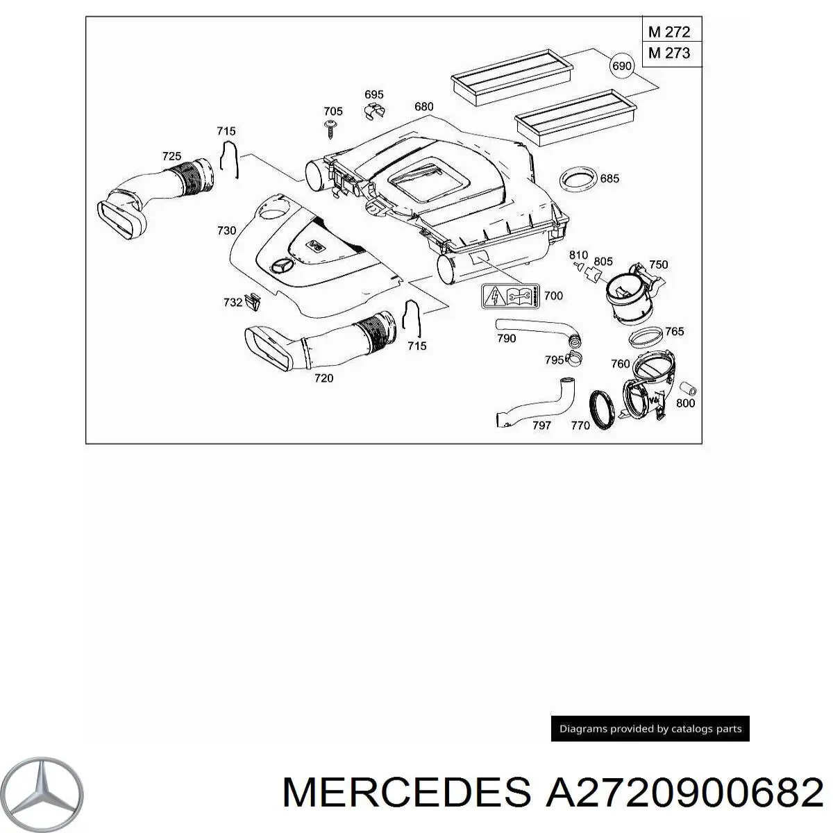  A2720900682 Mercedes