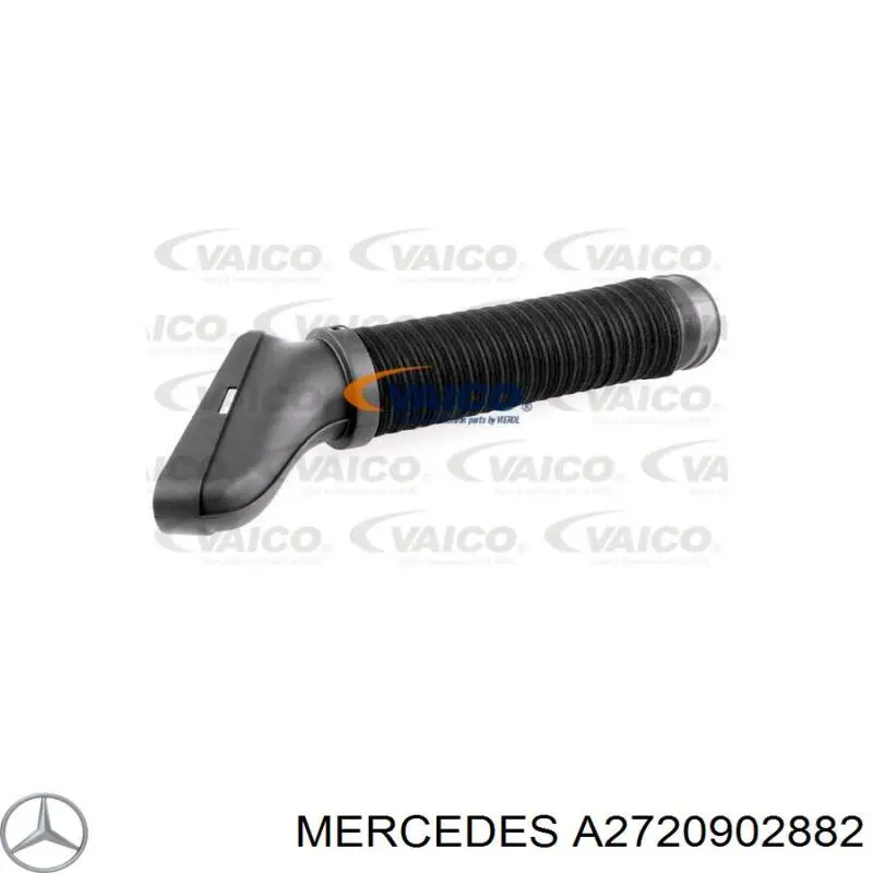 Купити A2720902882 Mercedes Патрубок повітряний, вхід повітряного фільтра