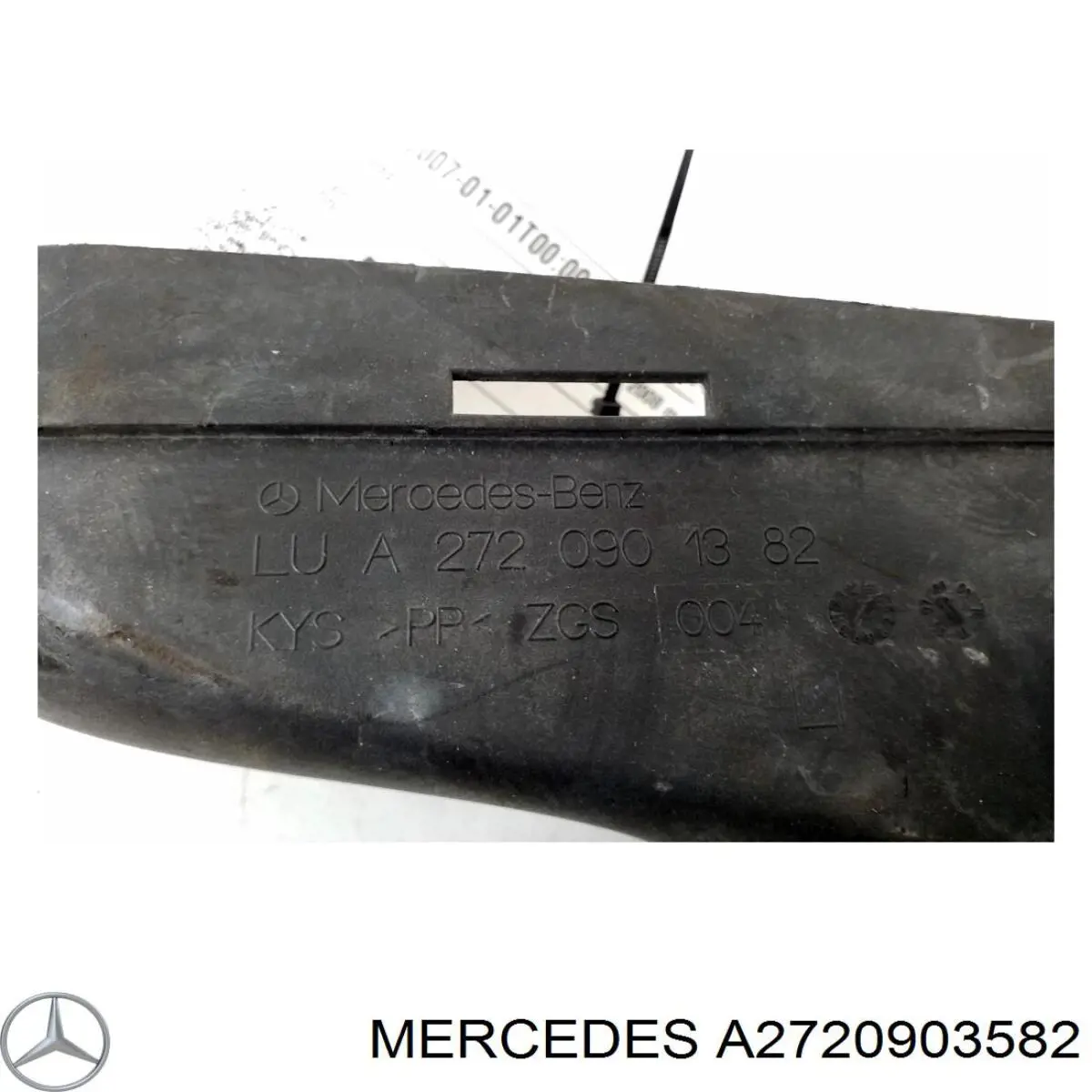 A2720901382 Mercedes Повітрозабірник повітряного фільтра