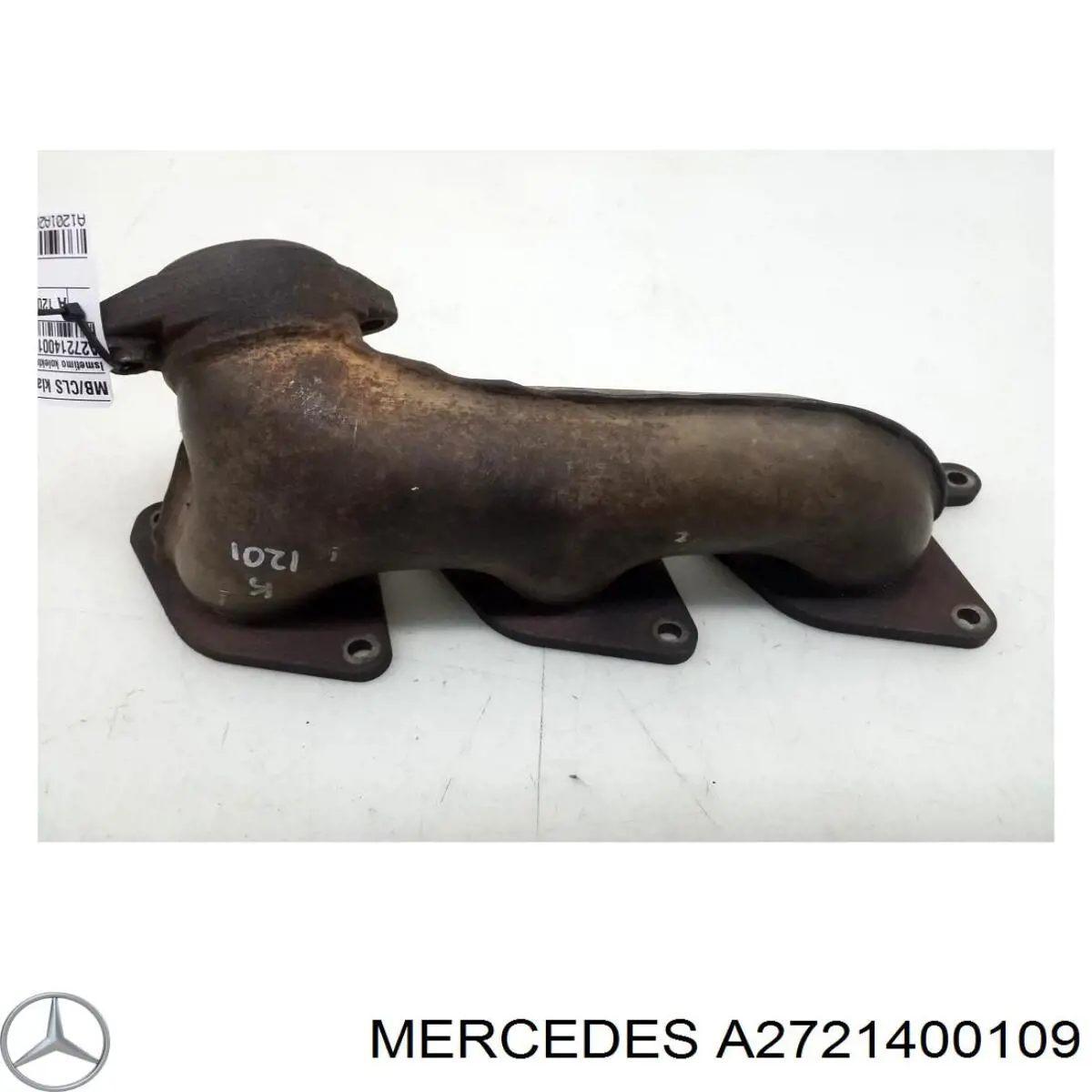 Колектор випускний, лівий Mercedes A2721400109 ціна, від 27.86 USD
