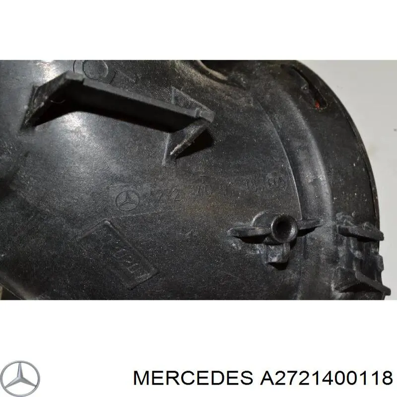 Патрубок витратоміра повітря на Mercedes C-Class (W204)