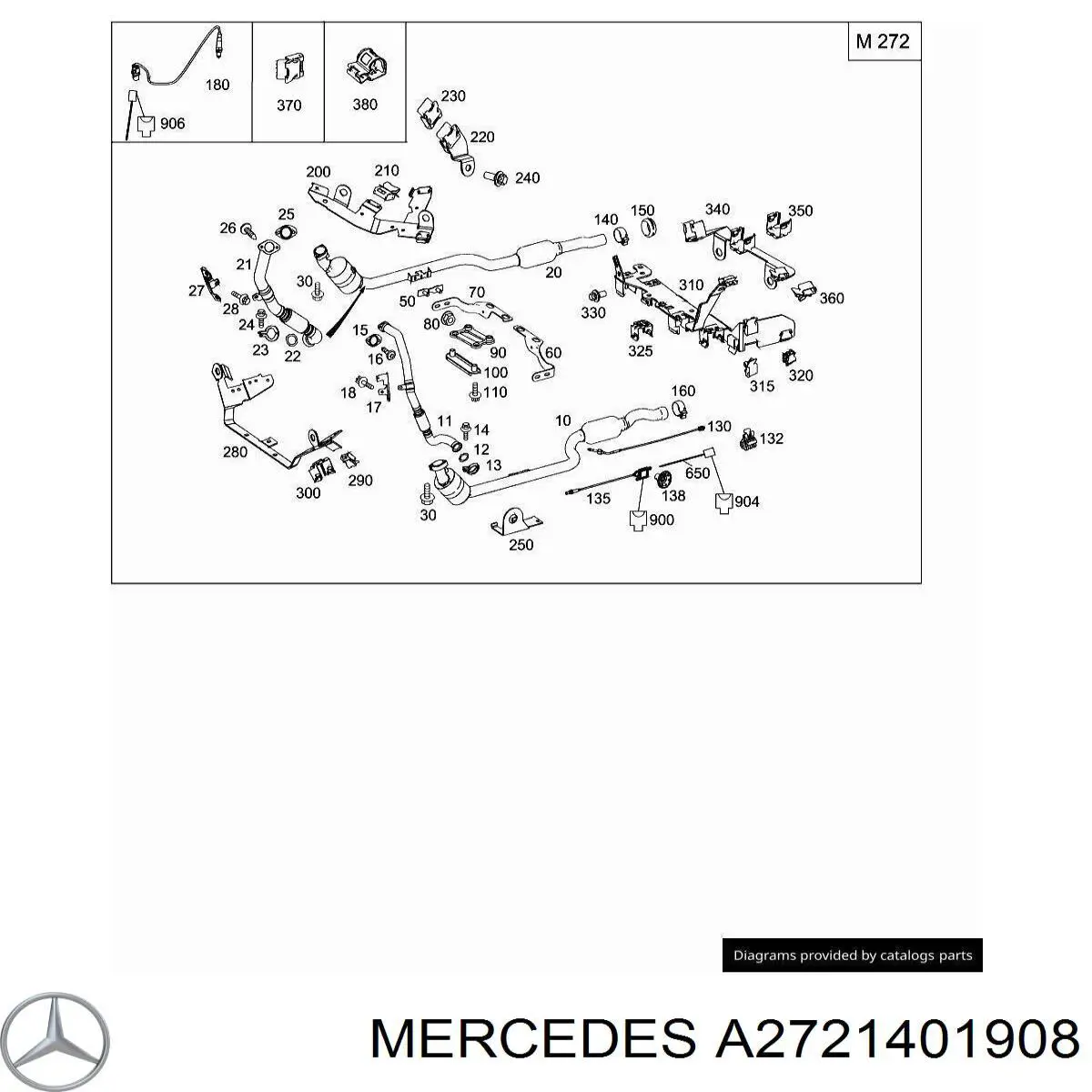  A2721401908 Mercedes