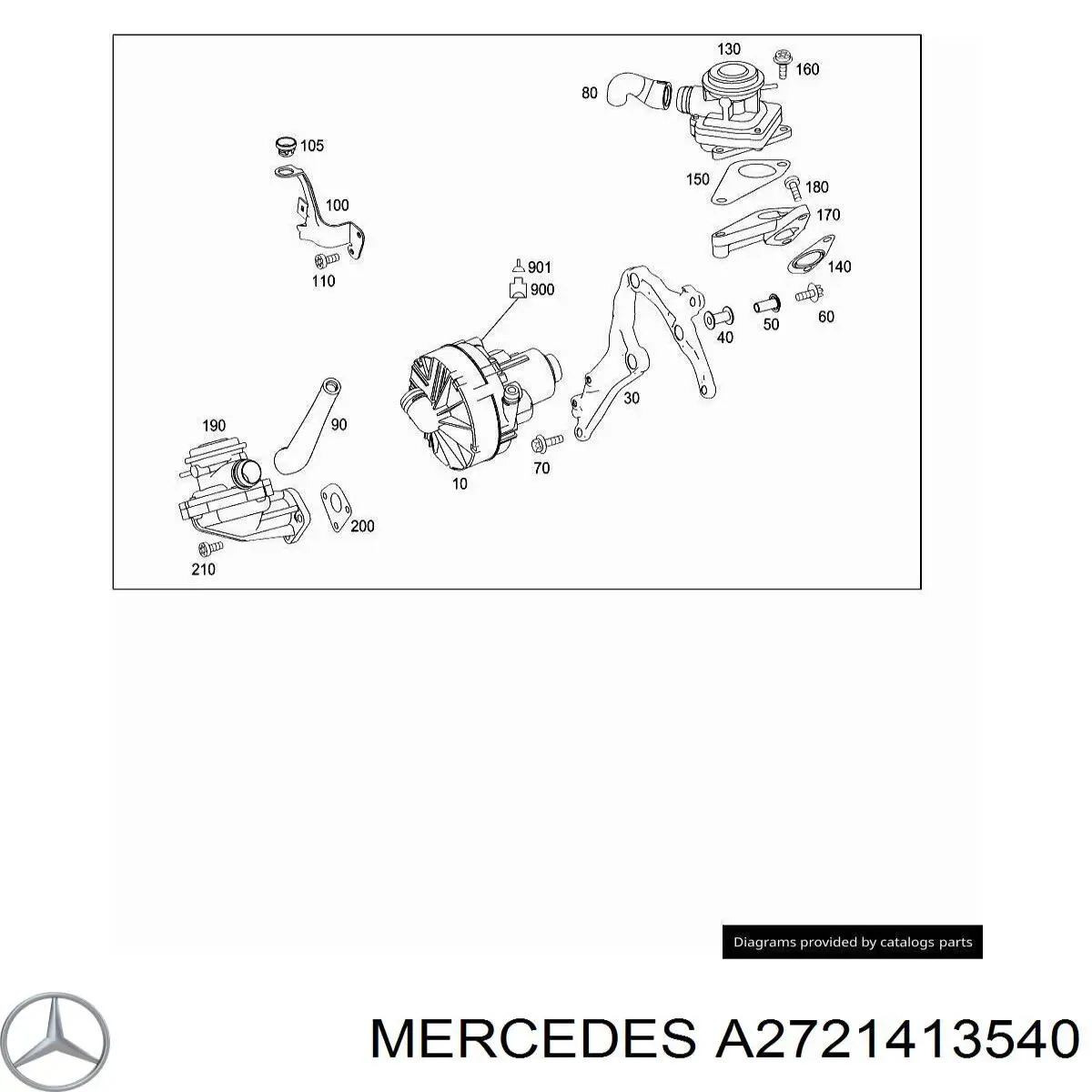 A2721413540 Mercedes 