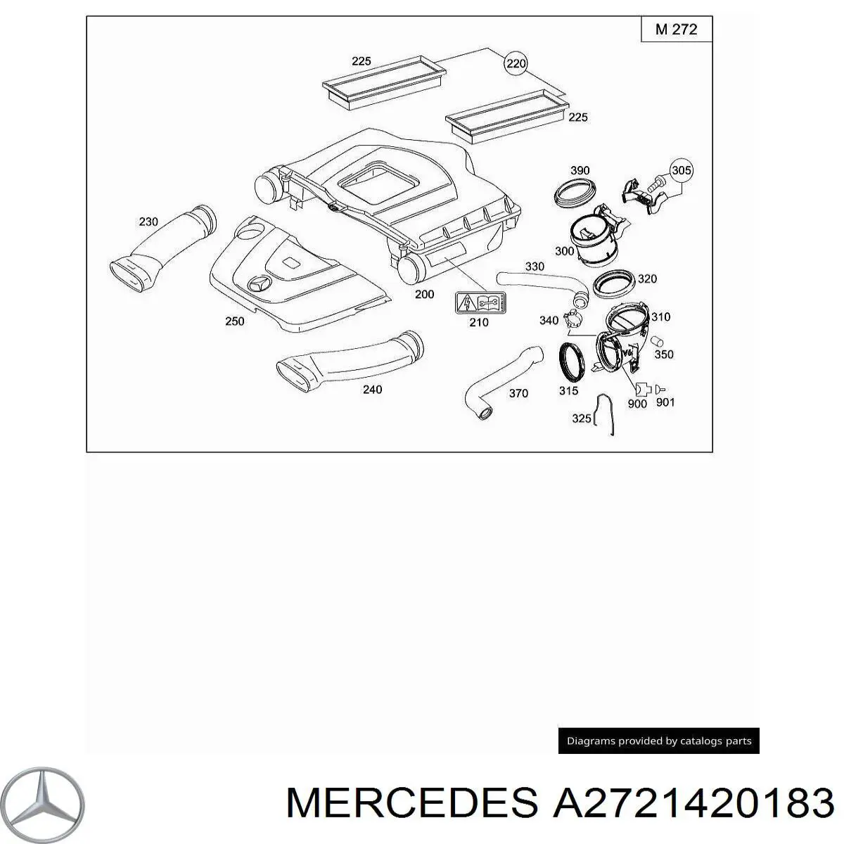  A2721420183 Mercedes
