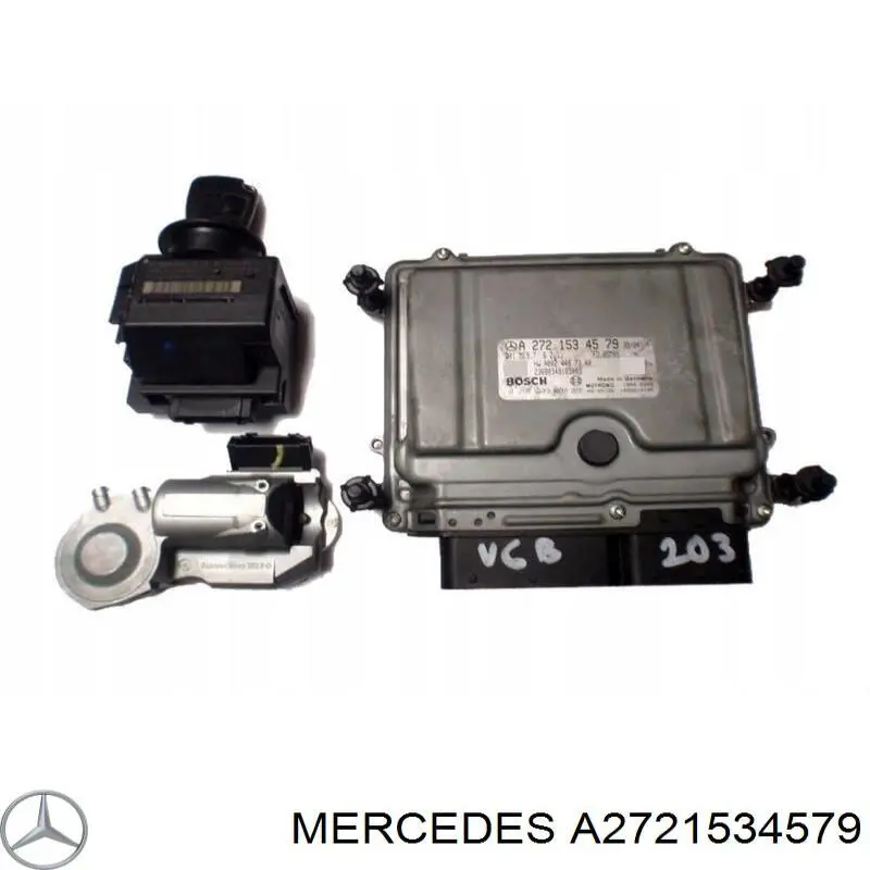 Купити A2721534579 Mercedes Модуль управління двигуном