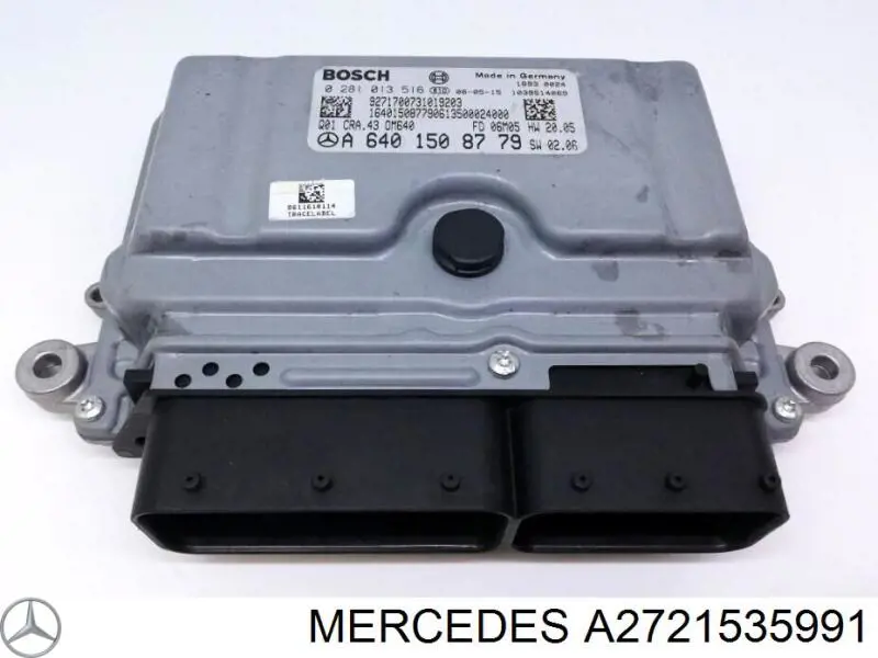 Електронний блок керування двигуном A2721535291 Mercedes
