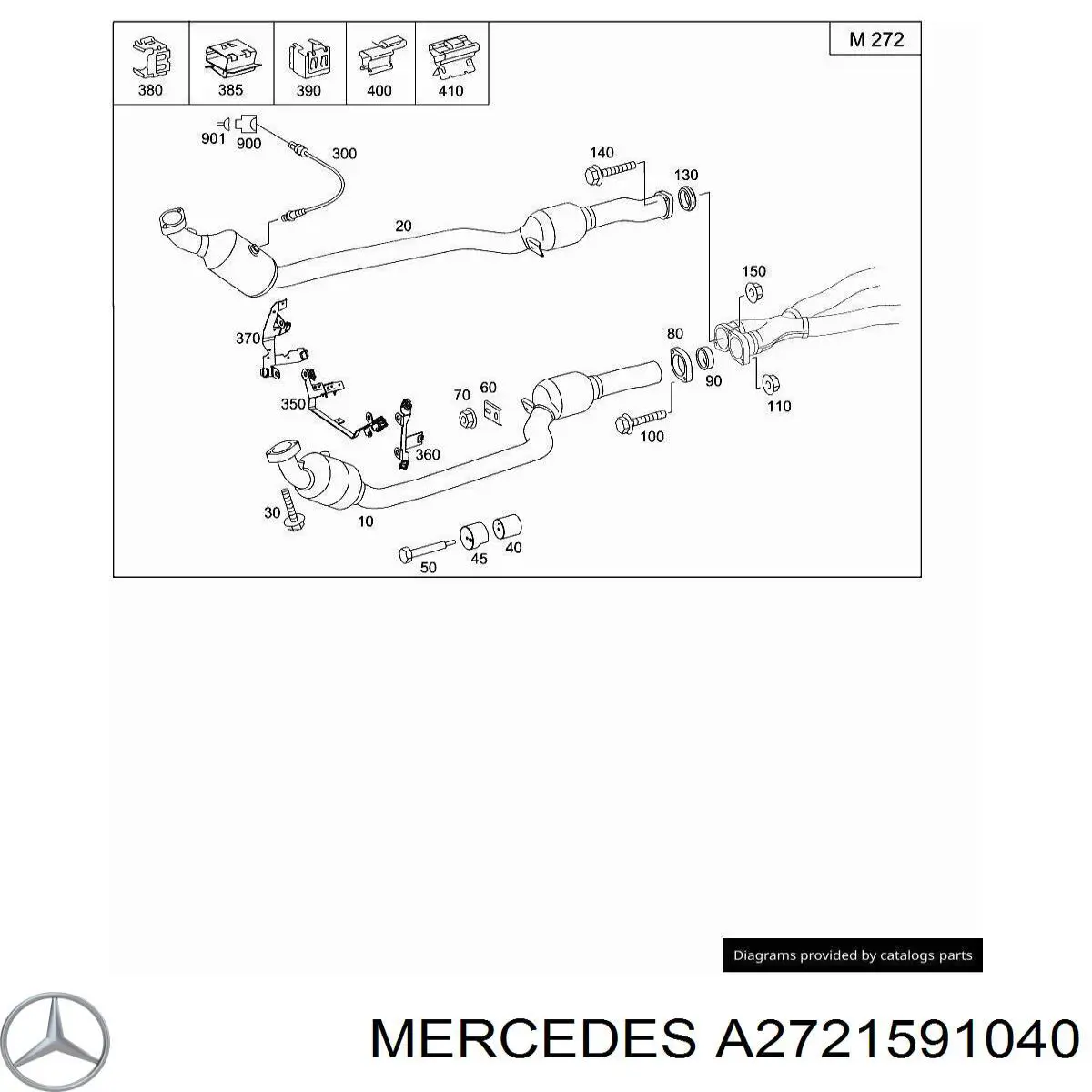 A2721591040 Mercedes 