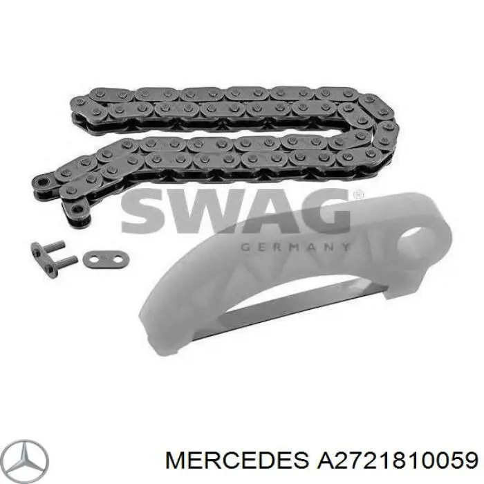 Натягувач ланцюга насосу масляного на Mercedes ML/GLE (W164)