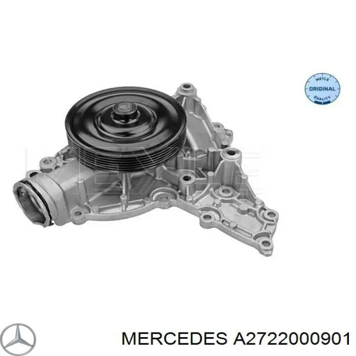 Помпа охолодження Mercedes A2722000901 ціна, від 83.91 USD