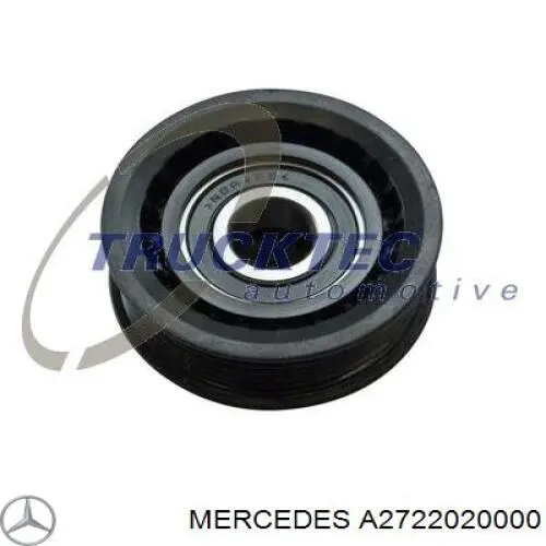 Ролик приводного ременя, паразитний Mercedes A2722020000 ціна, від 23.22 USD