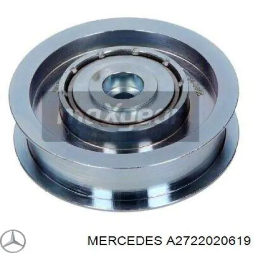 A2722020619 Mercedes ролик приводного ременя, паразитний
