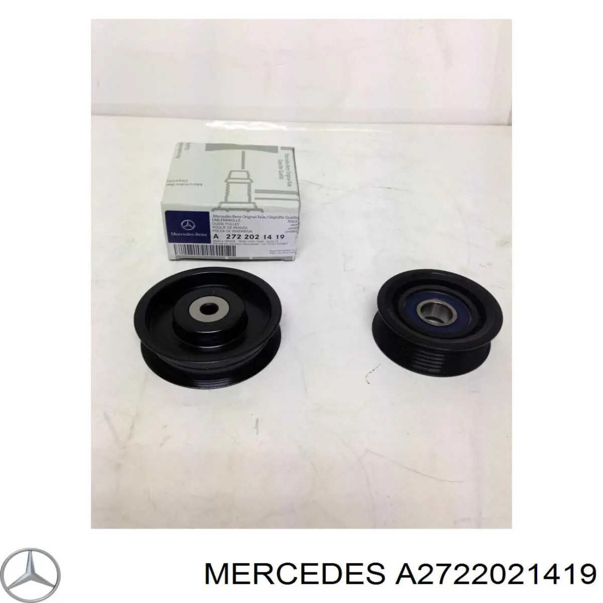 Ролик приводного ременя, паразитний Mercedes A2722021419 ціна, від 24.41 USD