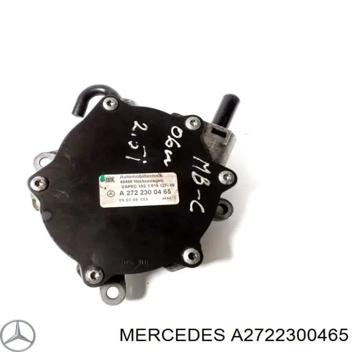 Насос вакуумний Mercedes A2722300265