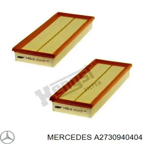 A2730940404 Mercedes фільтр повітряний