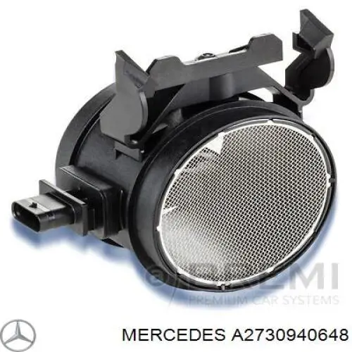 A2730940648 Mercedes датчик потоку (витрати повітря, витратомір MAF - (Mass Airflow))