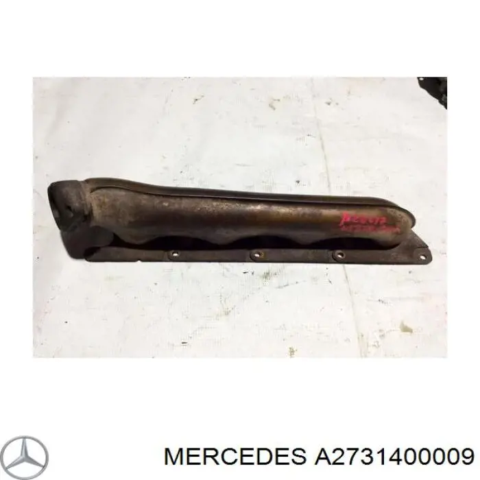 Колектор випускний, правий Mercedes A2731400009 ціна, від 20.00 USD