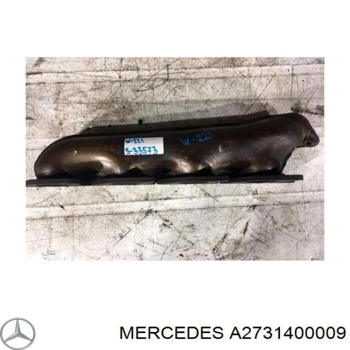Купити A2731400009 Mercedes Колектор випускний, правий