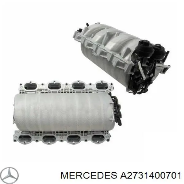 Колектор впускний A2731400701 Mercedes