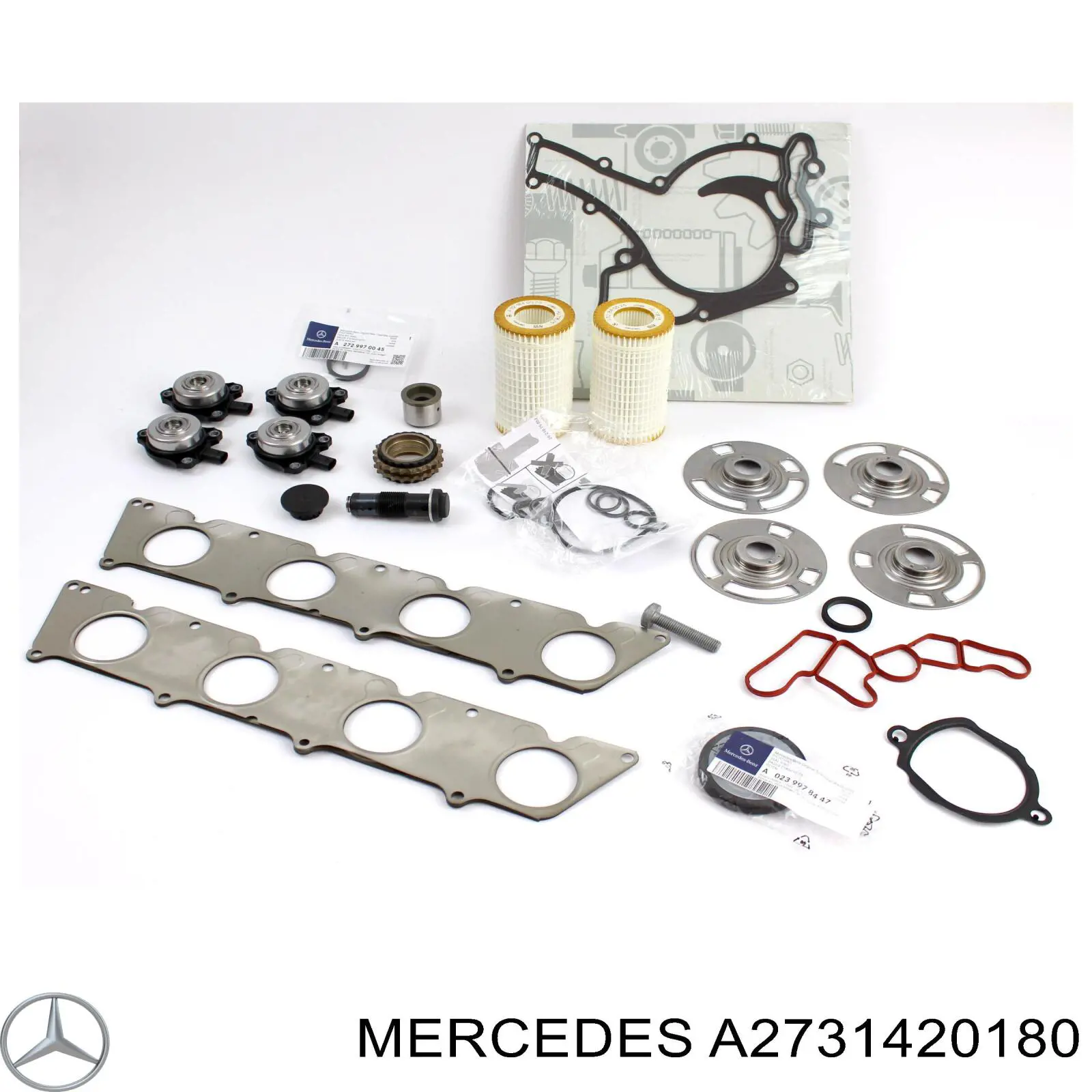 A2731420180 Mercedes прокладка випускного колектора