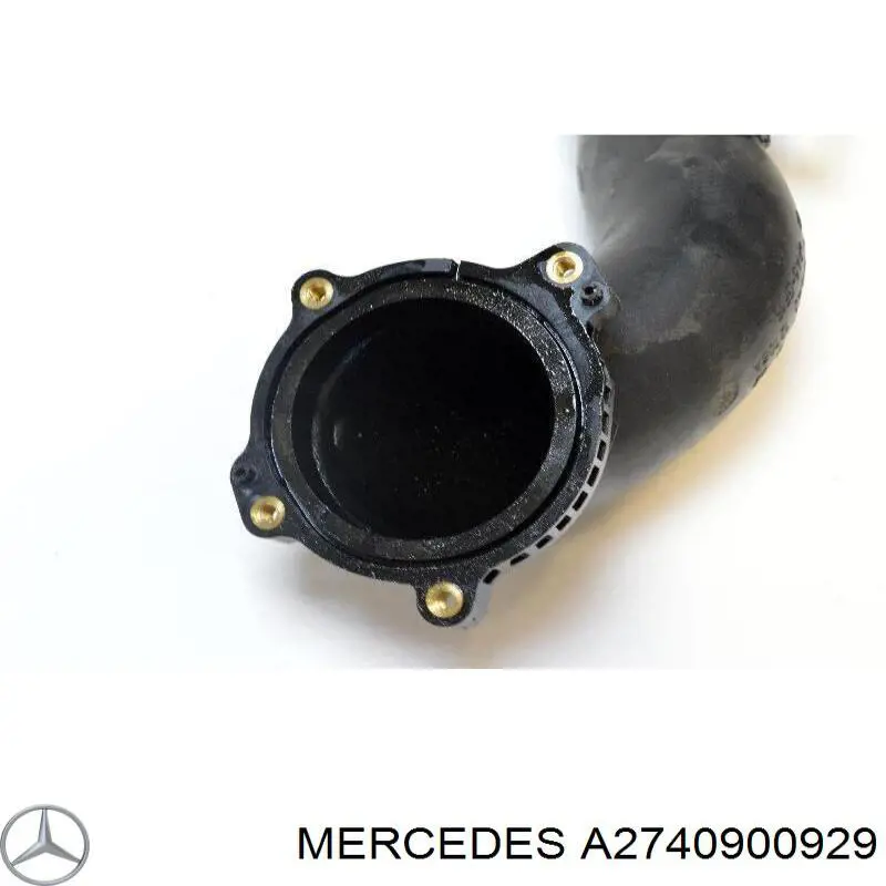 Патрубок повітряний Mercedes A2740900929 ціна, від 66.00 USD