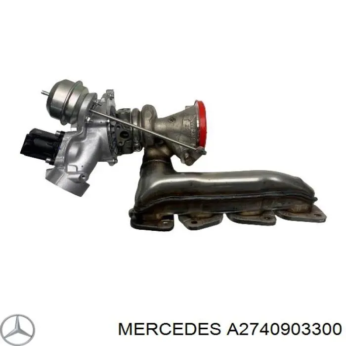 A2740903300 Mercedes Турбонаддув