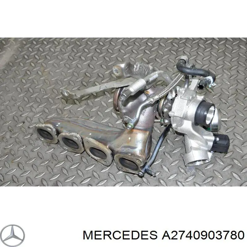 Турбіна Mercedes A2740901480 ціна, від 82.39 USD