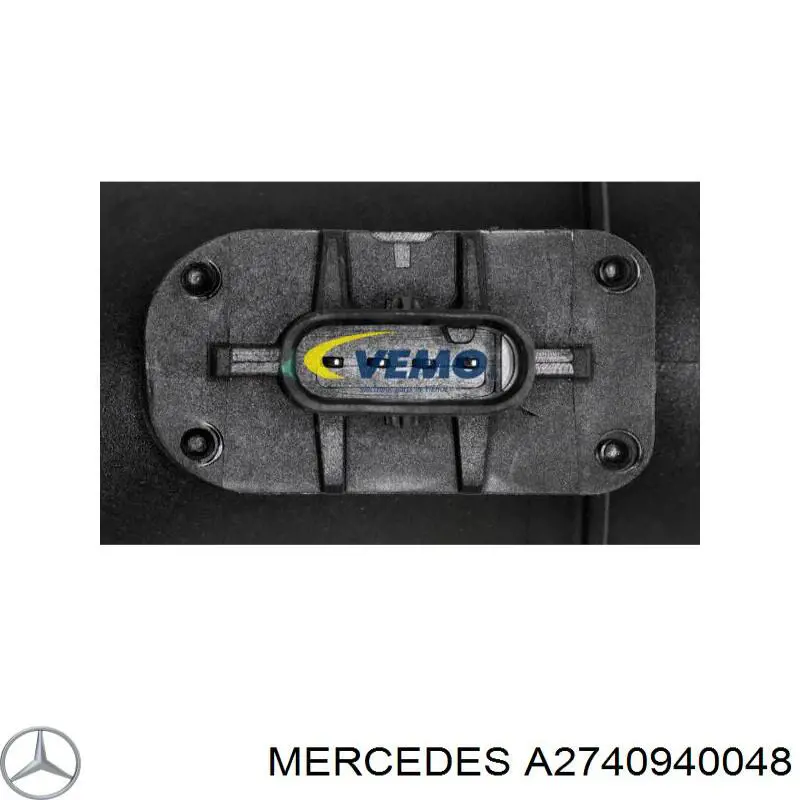 Датчик масової витрати повітря Mercedes A2740940048 ціна, від 82.79 USD