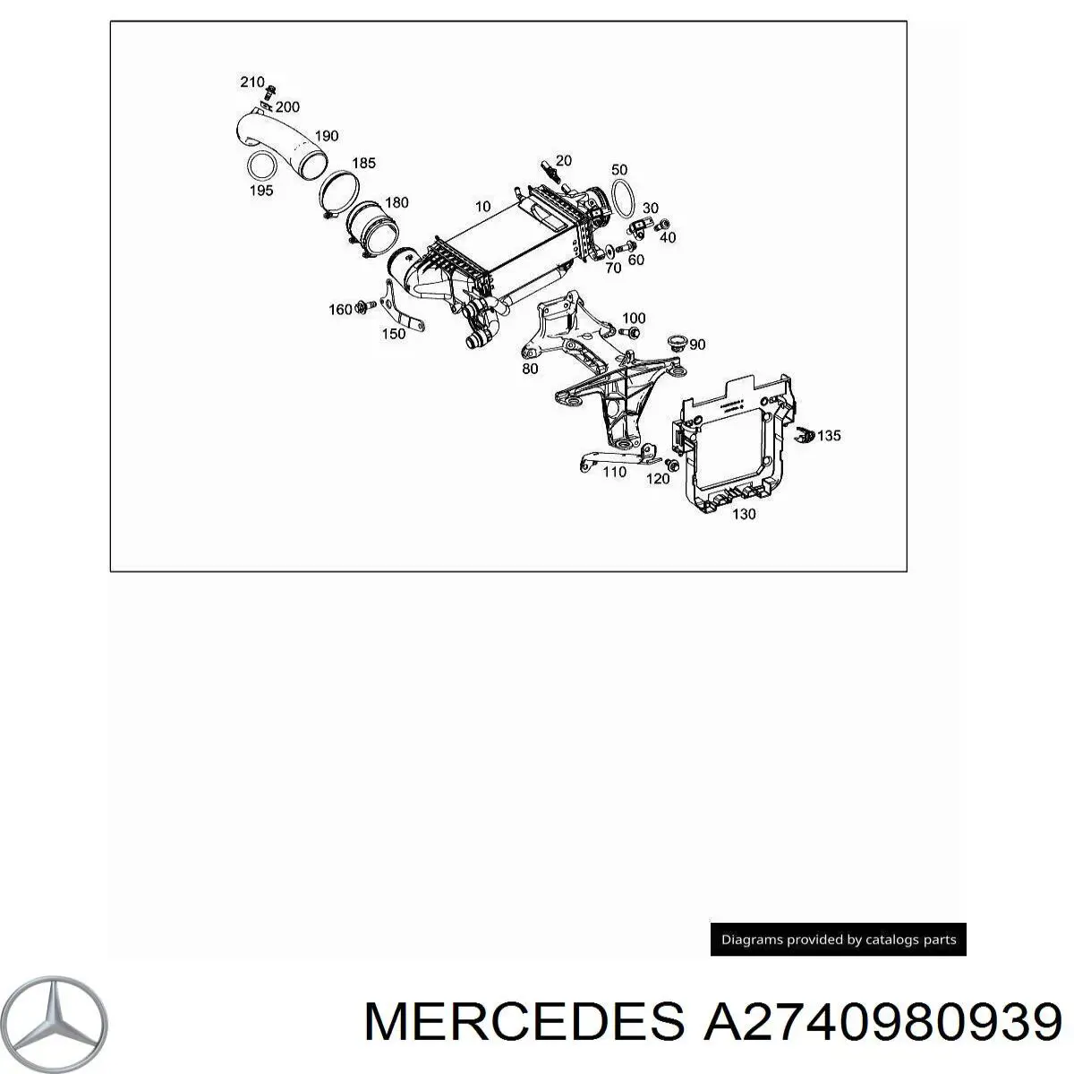 A2740980939 Mercedes 